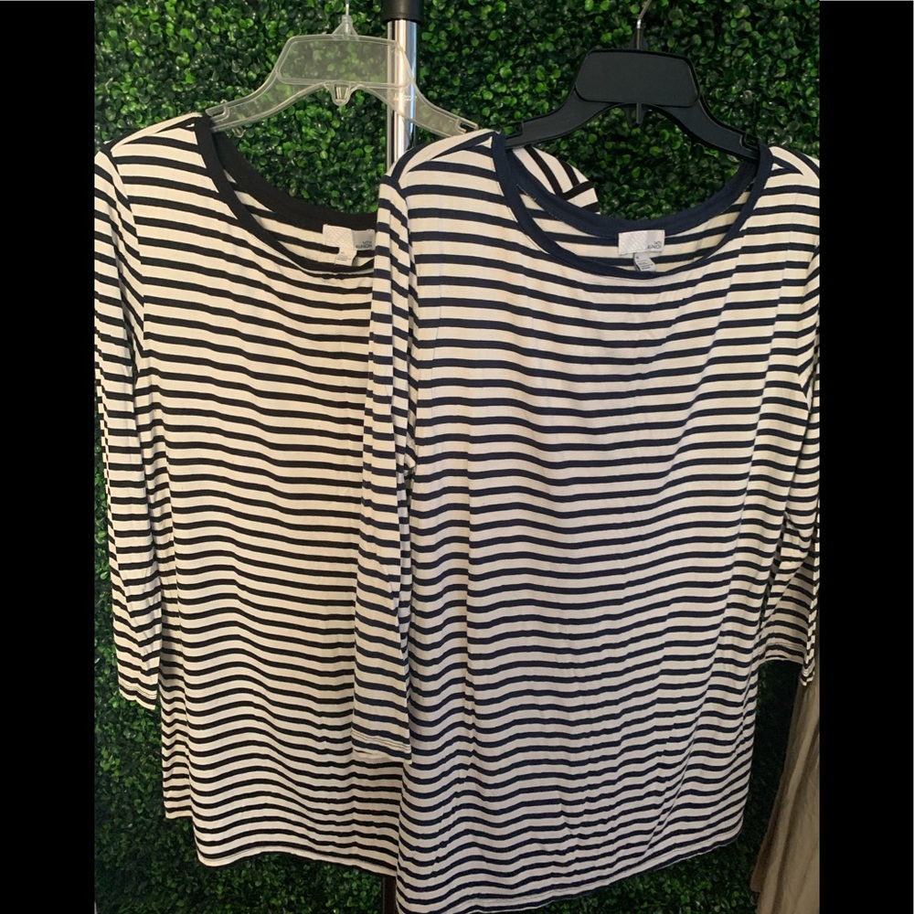 14th & Union Tops striped